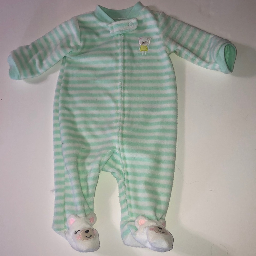 Terry cloth one piece